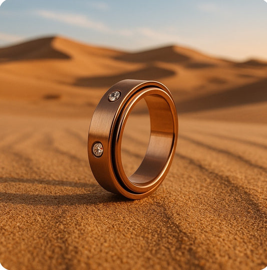 Rose Gold Fidget Ring