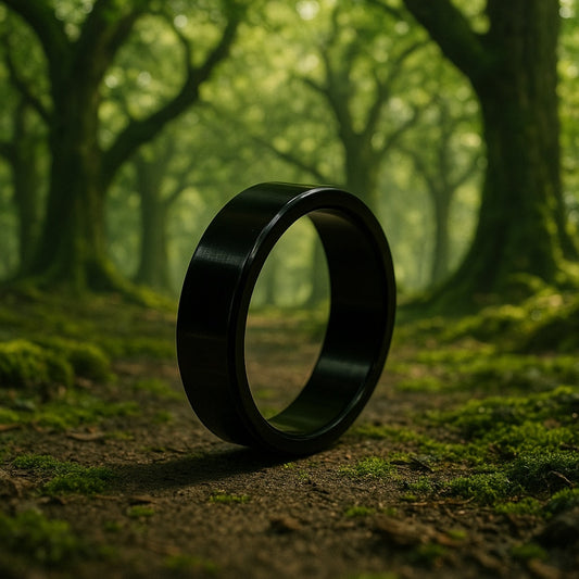 Black Fidget Ring
