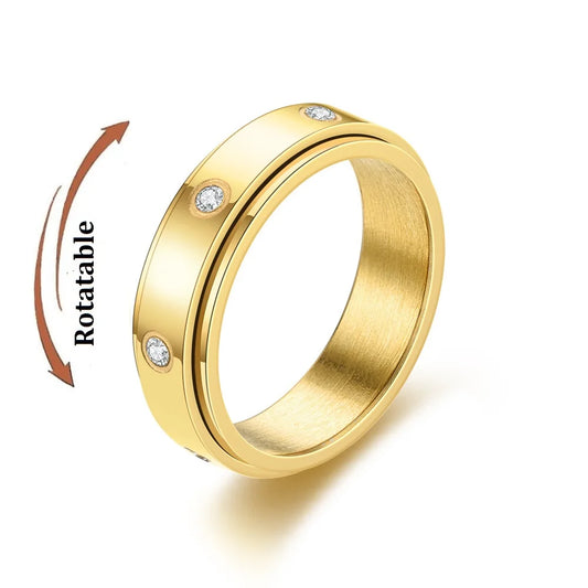 Golden Fidget Ring
